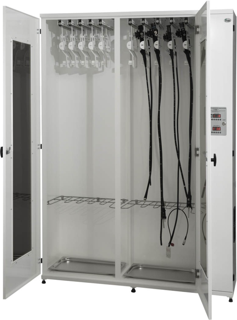 Особенности размещения эндоскопов в шкафу для хранения