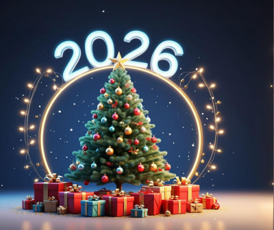 С наступающим Новым Годом!